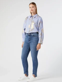 Camicia in chambray di cotone*Marina Rinaldi Hot