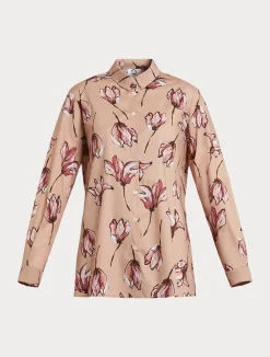 Camicia in cotone stampato*Marina Rinaldi Outlet