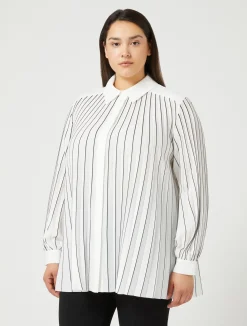 Camicia in crêpe de Chine*Marina Rinaldi Outlet