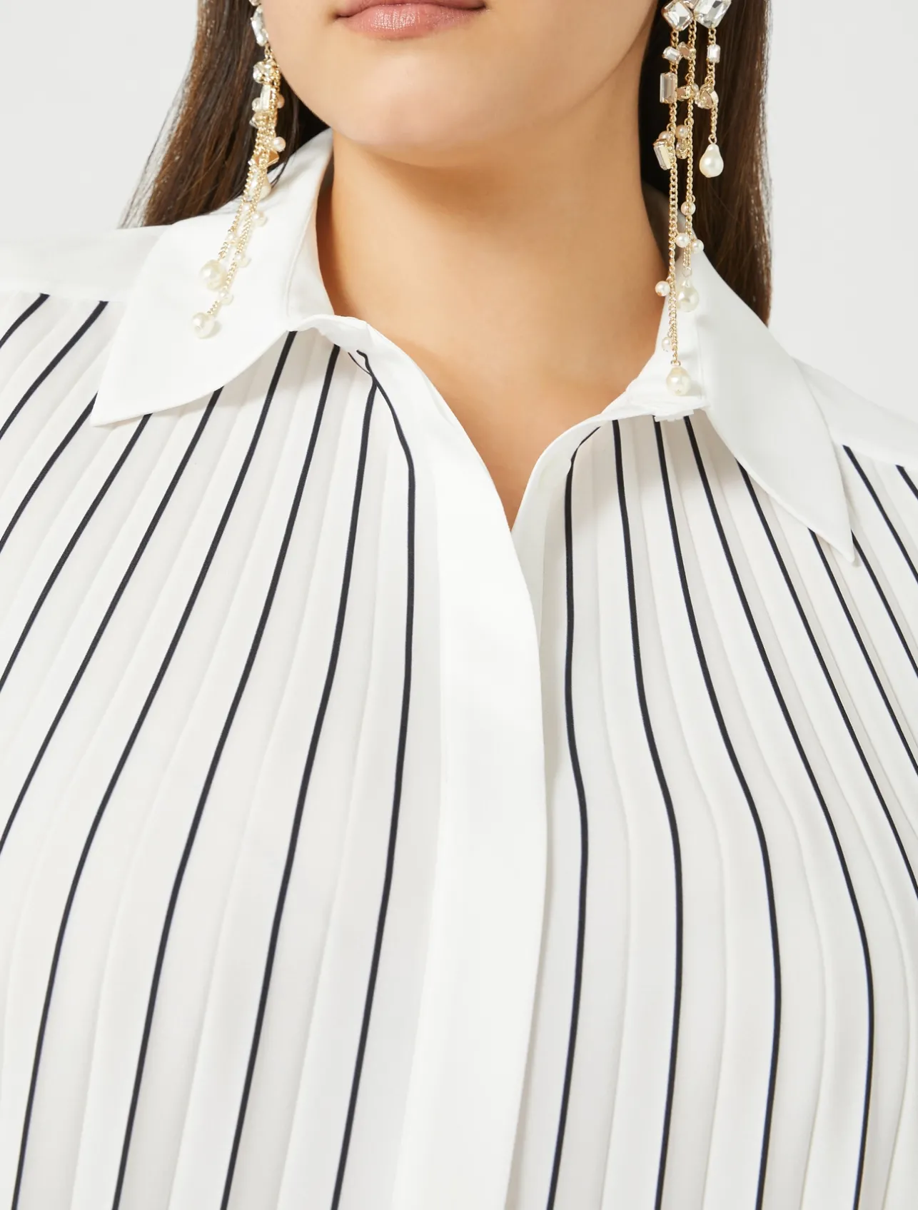 Camicia in crêpe de Chine*Marina Rinaldi Outlet