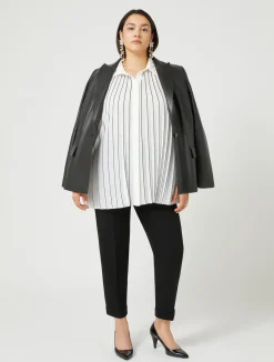 Camicia in crêpe de Chine*Marina Rinaldi Outlet