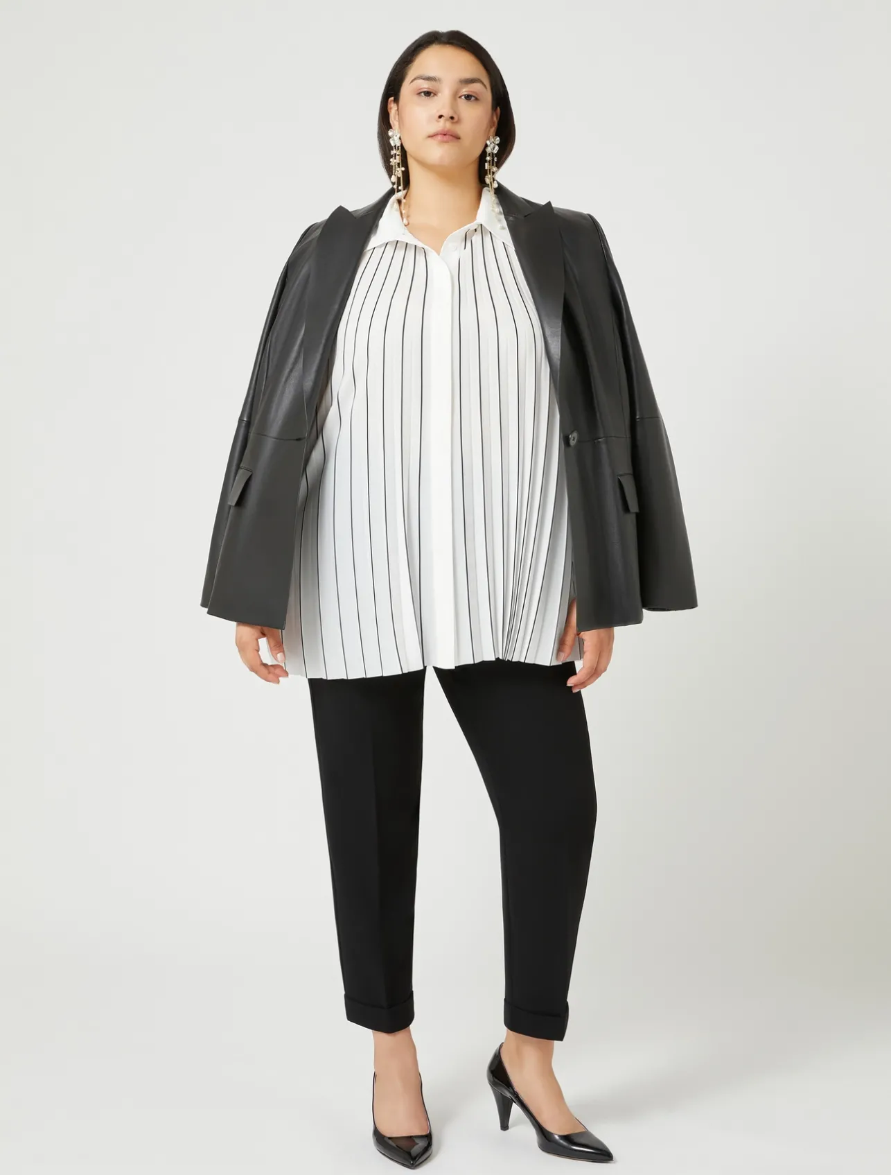 Camicia in crêpe de Chine*Marina Rinaldi Outlet