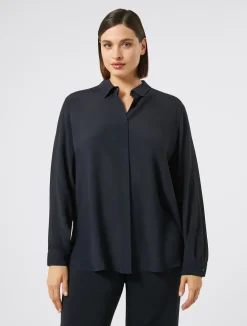 Camicia in crêpe de Chine di misto seta*Marina Rinaldi Hot