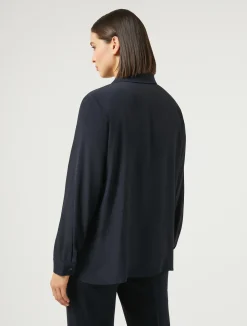 Camicia in crêpe de Chine di misto seta*Marina Rinaldi Hot