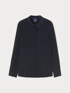 Camicia in crêpe de Chine di misto seta*Marina Rinaldi Hot
