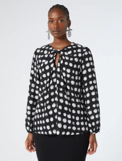Camicia in crêpe de Chine di seta*Marina Rinaldi Sale