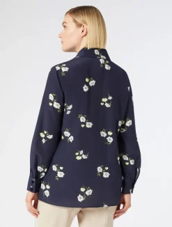 Camicia in crêpe de Chine di seta*Marina Rinaldi Clearance