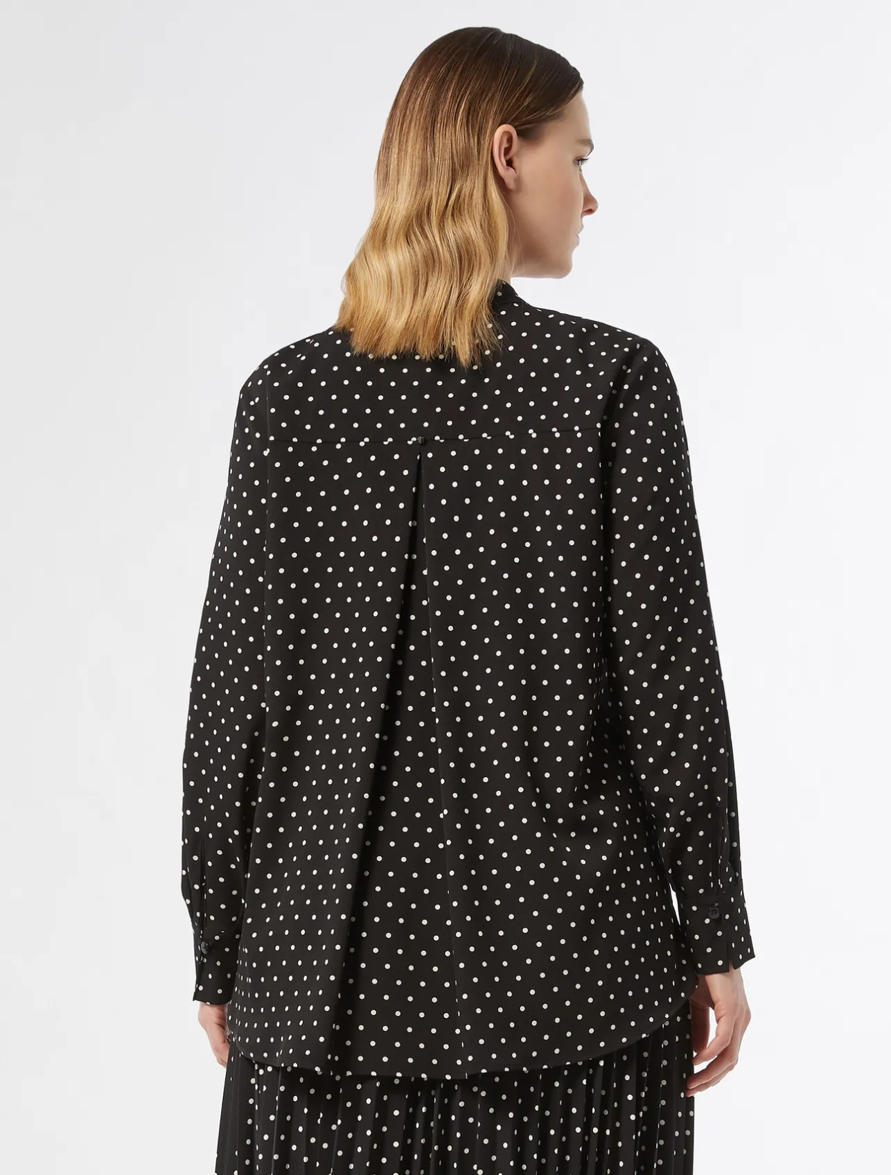 Camicia in crêpe de Chine stampato*Marina Rinaldi Clearance