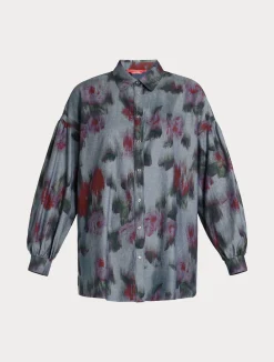 Camicia in denim chambray*Marina Rinaldi Clearance