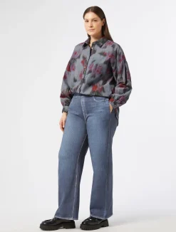 Camicia in denim chambray*Marina Rinaldi Clearance