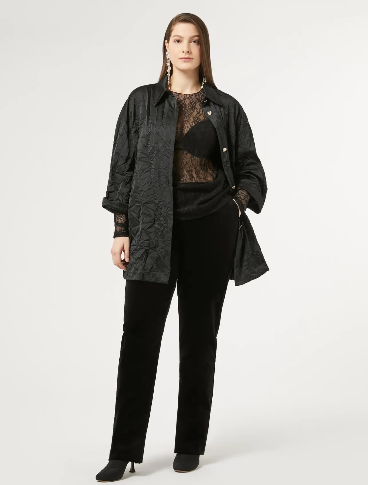 Camicia in duchesse*Marina Rinaldi Discount