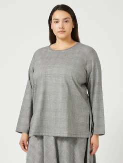 Camicia in foulé di lana*Marina Rinaldi Clearance