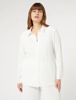 Camicia in jersey plissé*Marina Rinaldi Outlet
