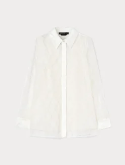 Camicia in organza ricamata*Marina Rinaldi Hot