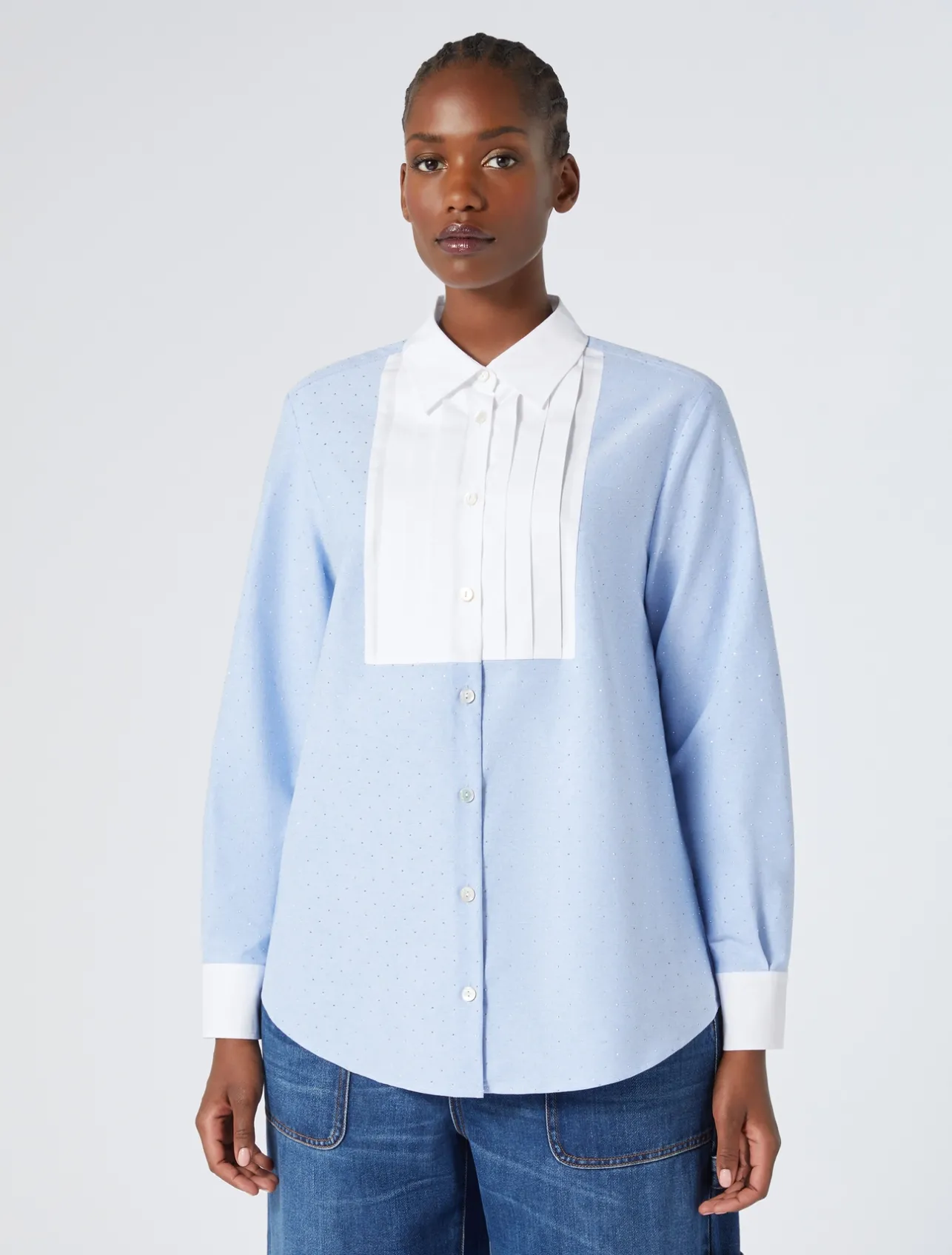 Camicia in Oxford di cotone*Marina Rinaldi Online