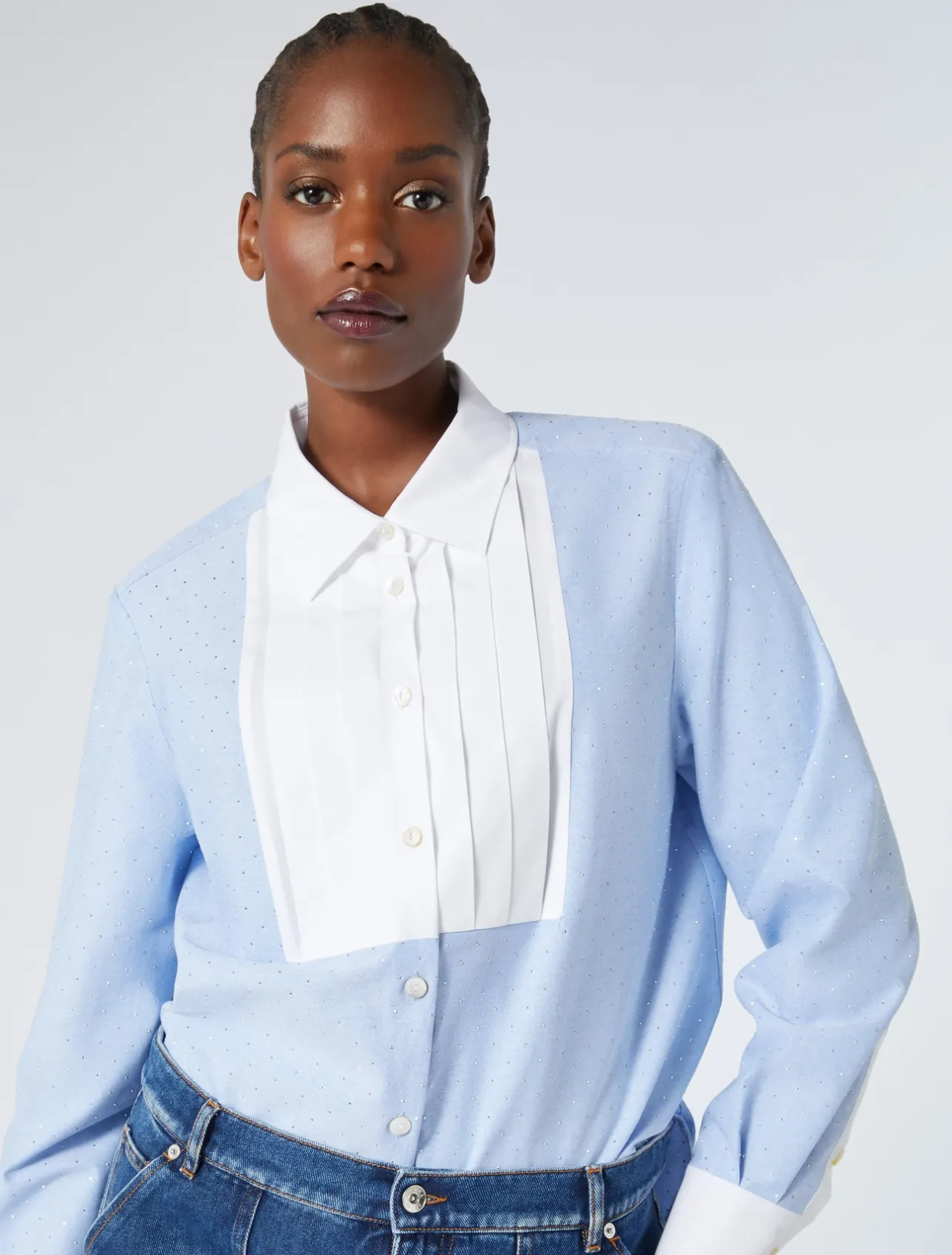 Camicia in Oxford di cotone*Marina Rinaldi Online