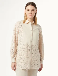 Camicia in pizzo di ciniglia*Marina Rinaldi Discount