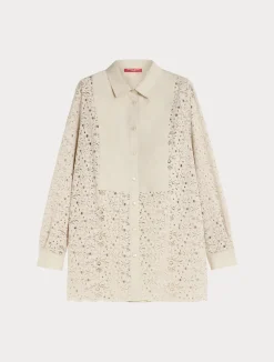 Camicia in pizzo di ciniglia*Marina Rinaldi Discount