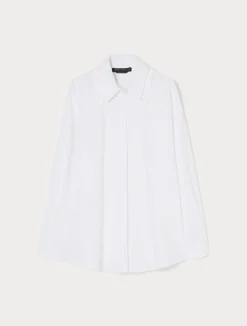 Camicia in popeline con colletto*Marina Rinaldi Outlet