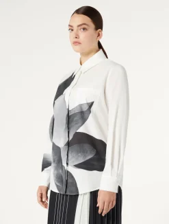 Camicia in popeline con stampa*Marina Rinaldi Outlet
