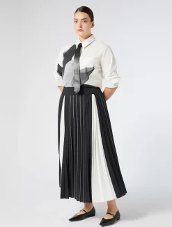 Camicia in popeline con stampa*Marina Rinaldi Outlet