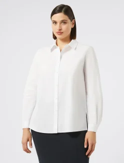 Camicia in popeline di cotone*Marina Rinaldi Discount