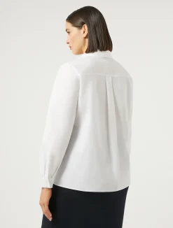 Camicia in popeline di cotone*Marina Rinaldi Discount