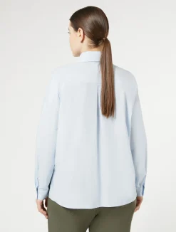 Camicia in popeline di cotone*Marina Rinaldi Hot