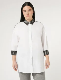 Camicia in popeline di cotone*Marina Rinaldi Fashion