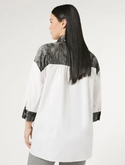 Camicia in popeline di cotone*Marina Rinaldi Fashion