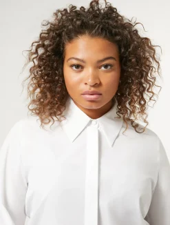 Camicia in popeline di cotone*Marina Rinaldi Online