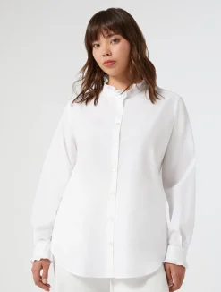Camicia in popeline di cotone*Marina Rinaldi New