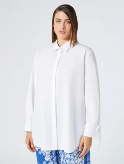 Camicia in popeline di cotone*Marina Rinaldi Online