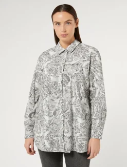 Camicia in popeline di cotone*Marina Rinaldi Best