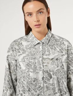 Camicia in popeline di cotone*Marina Rinaldi Best