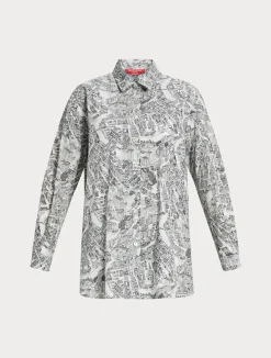 Camicia in popeline di cotone*Marina Rinaldi Best