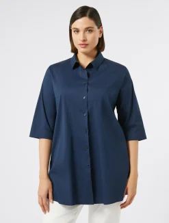 Camicia in popeline di misto cotone*Marina Rinaldi Outlet