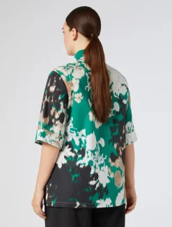 Camicia in popeline stampato*Marina Rinaldi Clearance