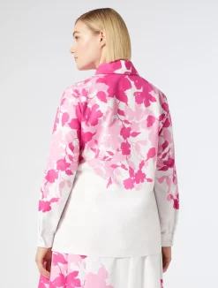 Camicia in popeline stampato*Marina Rinaldi Sale