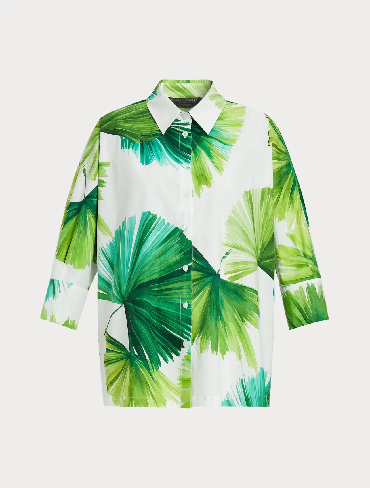 Camicia in popeline stampato*Marina Rinaldi New