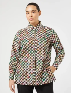 Camicia in popeline stampato*Marina Rinaldi Fashion