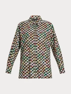 Camicia in popeline stampato*Marina Rinaldi Fashion