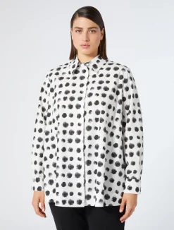 Camicia in popeline stampato*Marina Rinaldi Online