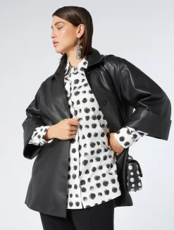 Camicia in popeline stampato*Marina Rinaldi Online