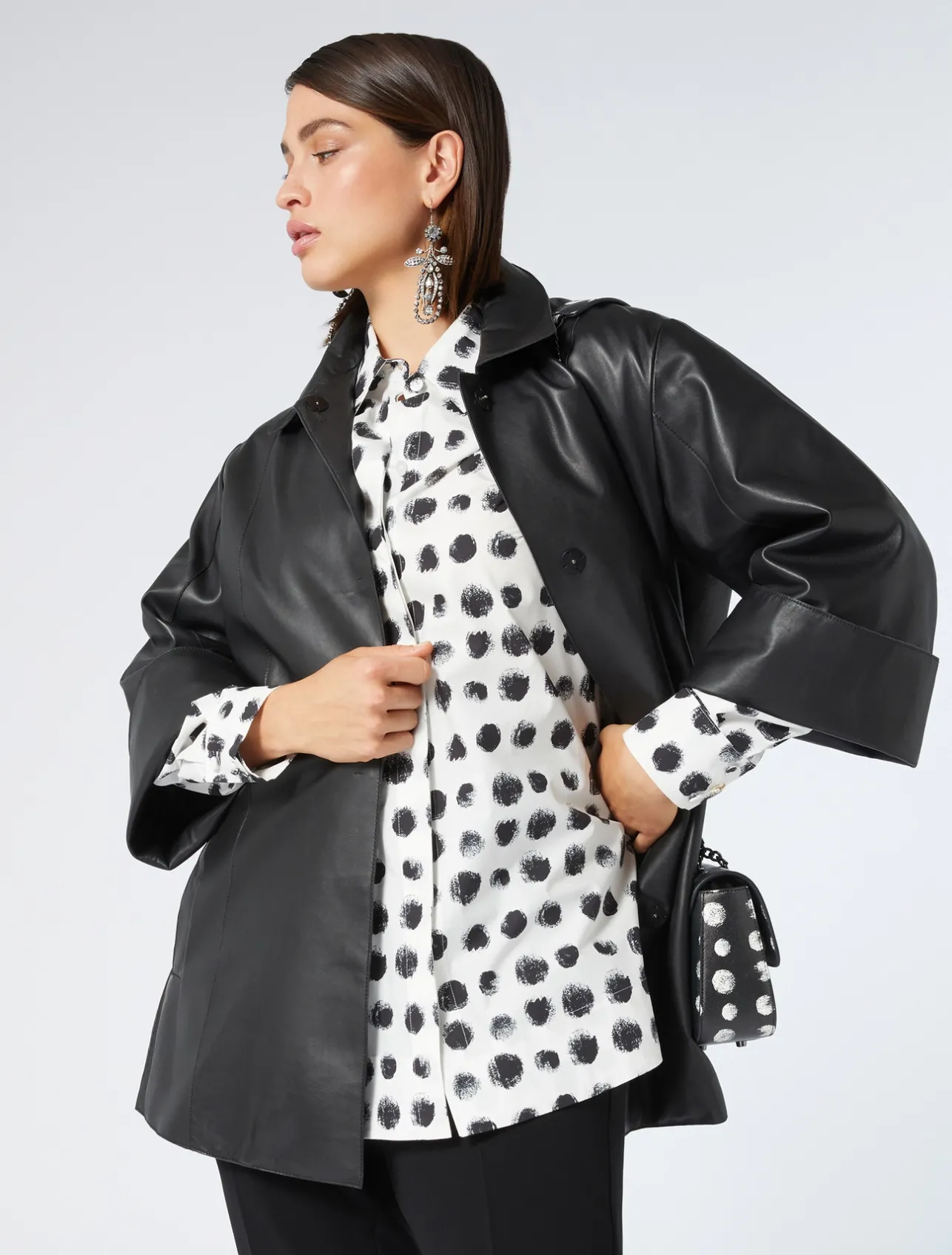 Camicia in popeline stampato*Marina Rinaldi Online
