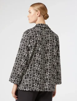 Camicia in popeline stampato*Marina Rinaldi Online