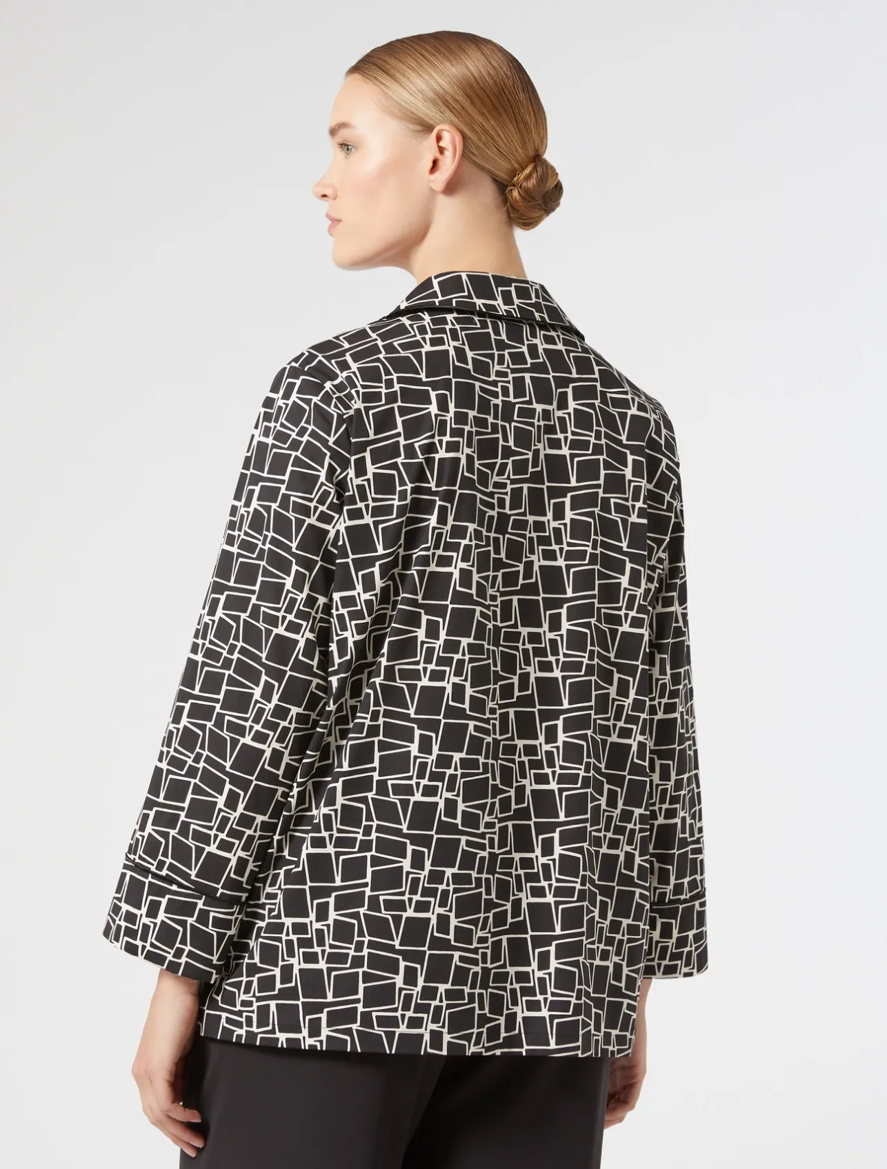 Camicia in popeline stampato*Marina Rinaldi Online
