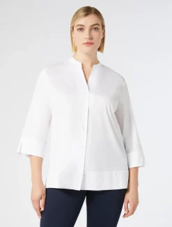 Camicia in popeline stretch*Marina Rinaldi New