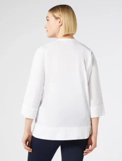 Camicia in popeline stretch*Marina Rinaldi New