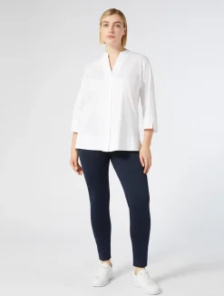 Camicia in popeline stretch*Marina Rinaldi New
